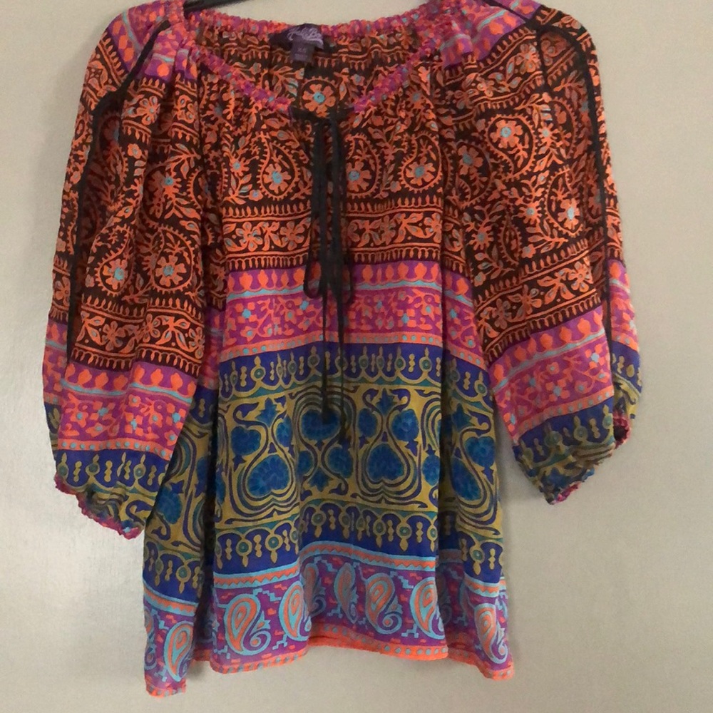 Ladies silky top